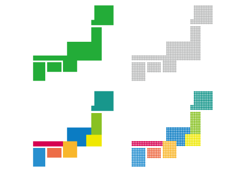日本地図 商用利用 加工利用可能な無料フリーイラストアイコン素材集